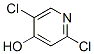 2,5-二氯-4-羥基吡啶結(jié)構(gòu)式_847664-65-7結(jié)構(gòu)式