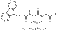 N-[芴甲氧羰基]甘氨?；?N-[(2,4-二甲氧基苯基)甲基]甘氨酸結(jié)構(gòu)式_848861-65-4結(jié)構(gòu)式