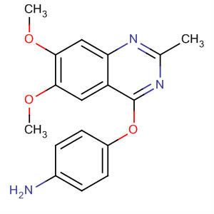 4-(6,7-Dimethoxy-2-methyl-quinazolin-4-yloxy)-phenylamine Structure,849218-02-6Structure