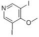 3,5-Diiodo-4-methoxypyridine Structure,849359-56-4Structure