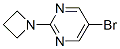 2-Azetidin-1-yl-5-bromo-pyrimidineStructure,850349-22-3Structure 2-Azetidin-1-yl-5-bromo-pyrimidine Structure,850349-22-3Structure