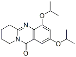 6,7,8,9-四氫-2,4-雙(1-甲基乙氧基)-11H-吡啶并[2,1-b]喹唑啉-11-酮結(jié)構(gòu)式_850656-07-4結(jié)構(gòu)式