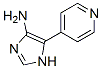 1H-imidazol-4-amine, 5-(4-pyridinyl)- (9ci)Structure,851262-39-0Structure 1H-imidazol-4-amine, 5-(4-pyridinyl)- (9ci) Structure,851262-39-0Structure