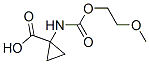 (9ci)-1-[[(2-甲氧基乙氧基)羰基]氨基]-環(huán)丙烷羧酸結構式_85452-38-6結構式