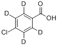 4-Chlorobenzoic-d4 acidStructure,85577-25-9Structure 4-Chlorobenzoic-d4 acid Structure,85577-25-9Structure