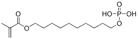 2-Propenoic acid, 2-methyl-, 10-(phosphonooxy)decyl esterStructure,85590-00-7Structure 2-Propenoic acid, 2-methyl-, 10-(phosphonooxy)decyl ester Structure,85590-00-7Structure