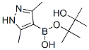 3,5-Dimethylpyrazole-4-boronic acid, pinacol ester Structure,857530-80-4Structure