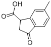 2,3-Dihydro-6-methyl-3-oxo-1h-indene-1-carboxylic acidStructure,858226-48-9Structure 2,3-Dihydro-6-methyl-3-oxo-1h-indene-1-carboxylic acid Structure,858226-48-9Structure