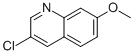 Quinoline, 3-chloro-7-methoxy-Structure,858279-19-3Structure Quinoline, 3-chloro-7-methoxy- Structure,858279-19-3Structure