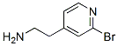 2-溴-4-吡啶乙胺結(jié)構(gòu)式_858362-82-0結(jié)構(gòu)式