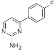 4-(4-氟苯基)嘧啶-2-胺結(jié)構(gòu)式_85979-49-3結(jié)構(gòu)式