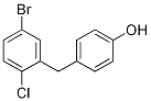 4-(5-Bromo-2-chlorobenzyl)phenol Structure,864070-18-8Structure