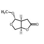 Furo[3,4-b]furan-2(3h)-one,tetrahydro-4-methoxy-,(3as,4s,6ar)- Structure,866594-60-7Structure