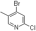 4-Bromo-2-chloro-5-methylpyridine Structure,867279-13-8Structure