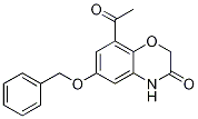 8-Acetyl-6-(benzyloxy)-2h-benzo[b][1,4]oxazin-3(4h)-one Structure,869478-09-1Structure