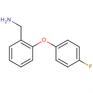 2-(4-氟苯氧基)芐胺結(jié)構(gòu)式_869945-30-2結(jié)構(gòu)式