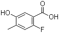 2-Fluoro-5-hydroxy-4-methylbenzoicacidStructure,870221-14-0Structure 2-Fluoro-5-hydroxy-4-methylbenzoicacid Structure,870221-14-0Structure