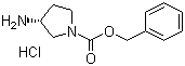(R)-1-Cbz-3-Aminopyrrolidine hydrochloride Structure,870621-17-3Structure