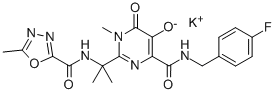 Raltegravir potassiumStructure,871038-72-1Structure Raltegravir potassium Structure,871038-72-1Structure