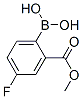 4-Fluoro-2-methoxycarbonylphenylboronic acid Structure,871329-81-6Structure