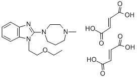 Emedastine difumarateStructure,87233-62-3Structure Emedastine difumarate Structure,87233-62-3Structure