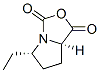 (5s-順式)-(9ci)-5-乙基四氫-1H,3h-吡咯并[1,2-c]噁唑-1,3-二酮結構式_87251-01-2結構式