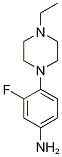 3-氟-4-(4-乙基哌嗪-1-基)苯胺結(jié)構(gòu)式_873537-27-0結(jié)構(gòu)式
