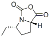 (5s-反式)-(9ci)-5-乙基四氫-1H,3h-吡咯并[1,2-c]噁唑-1,3-二酮結(jié)構(gòu)式_87392-45-8結(jié)構(gòu)式
