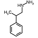 (2-苯基丙基)-肼結構式_875-88-7結構式