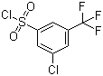 3-Chloro-5-(trifluoromethyl)benzenesulphonyl chloride Structure,875167-01-4Structure