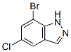 7-Bromo-5-chloro-1H-indazole Structure,875305-86-5Structure