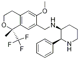 (2S,3s)-n-(((r)-6-methoxy-1-methyl-1-(trifluoromethyl)isochroman-7-yl)methyl)-2-phenylpiperidin-3-amineStructure,875322-24-0Structure (2S,3s)-n-(((r)-6-methoxy-1-methyl-1-(trifluoromethyl)isochroman-7-yl)methyl)-2-phenylpiperidin-3-amine Structure,875322-24-0Structure