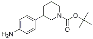 Tert-butyl 3-(4-aminophenyl)piperidine-1-carboxylate Structure,875798-79-1Structure