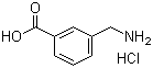 3-Aminomethylbenzoic acid hydrochloride Structure,876-03-9Structure