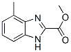 1H-benzimidazole-2-carboxylicacid,4-methyl-,methylester(9ci)Structure,87836-36-0Structure 1H-benzimidazole-2-carboxylicacid,4-methyl-,methylester(9ci) Structure,87836-36-0Structure