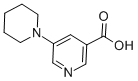 5-Piperidin-1-ylnicotinic acidStructure,878742-33-7Structure 5-Piperidin-1-ylnicotinic acid Structure,878742-33-7Structure