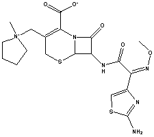 CefepimeStructure,88040-23-7Structure Cefepime Structure,88040-23-7Structure