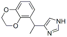 (9ci)-4-[1-(2,3-二氫-1,4-苯并二噁英-5-基)乙基]-1H-咪唑結(jié)構(gòu)式_880782-76-3結(jié)構(gòu)式