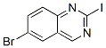 Quinazoline, 6-bromo-2-iodo-Structure,882670-93-1Structure Quinazoline, 6-bromo-2-iodo- Structure,882670-93-1Structure