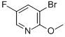 3-Bromo-5-Fluoro-2-Methoxypyridine Structure,884494-81-9Structure