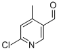 3-Pyridinecarboxaldehyde, 6-chloro-4-methyl-Structure,884495-38-9Structure 3-Pyridinecarboxaldehyde, 6-chloro-4-methyl- Structure,884495-38-9Structure