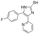 5-(4-氟苯基)-4-吡啶-2-基-1H-咪唑-2-硫醇結(jié)構(gòu)式_885271-83-0結(jié)構(gòu)式