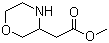Morpholine-3-acetic acid methyl ester Structure,885273-89-2Structure