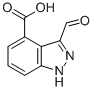 3-甲?；?4-吲唑羧酸結構式_885519-78-8結構式