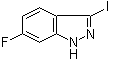 6-氟-3-碘-1H-吲唑結(jié)構(gòu)式_885522-07-6結(jié)構(gòu)式