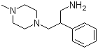 N-methyl-2-(4-methylpiperazin-1-yl)-1-phenylethanamine Structure,885950-68-5Structure