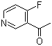 1-(4-氟吡啶-3-基)乙酮結(jié)構(gòu)式_886364-63-2結(jié)構(gòu)式