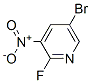 Pyridine, 5-bromo-2-fluoro-3-nitro- Structure,886372-98-1Structure