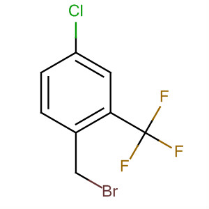 4-Chloro-2-(trifluoromethyl)benzyl bromide Structure,886496-75-9Structure