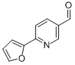 6-(2-呋喃基)煙醛結(jié)構(gòu)式_886851-42-9結(jié)構(gòu)式